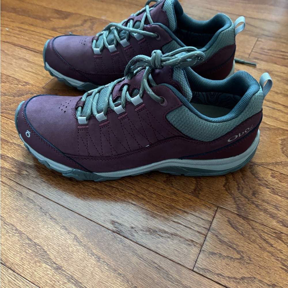 OBOZ Ousel Women’s Leather Hiking Shoes - Picture 4 of 10